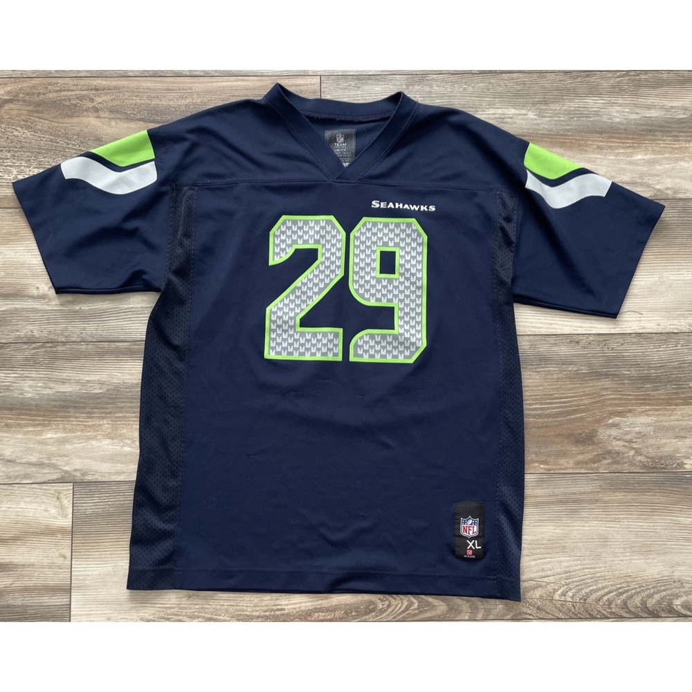 Official Seattle Seahawks Youth XL Football Jersey #29 Thomas III